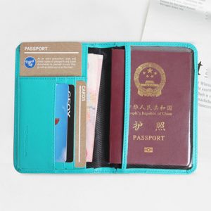 RFID Casual Passport Storage Bag Travel Bag Multi-slots Cosmetic Bag