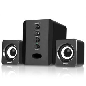 SADA D-202 USB Wired Combination Speakers Computer Speakers Bass Stereo Music Player Subwoofer Sound Box for Desktop Laptop Notebook Tablet PC Smart Phone