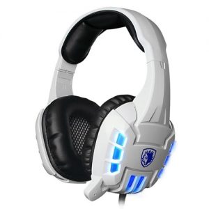 SADES SA718 3.5mm Wired Stereo Gaming Headsets with Blue LED Light