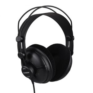 SAMSON SR950 Professional Studio Reference Monitor Headphones Dynamic Headset Closed Ear Design for Recording Monitoring Music Appreciation Game Playing DJ