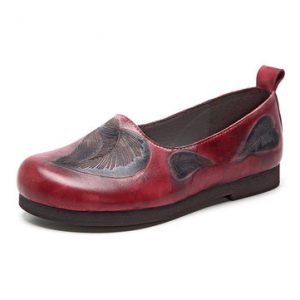 SOCOFY Retro Soft Flat Shoes