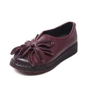 SOCOFY Retro Soft Flat shoes