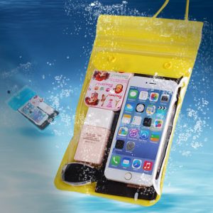 Seal Waterproof 6.5inch Phone Storage Bag Light PVC Beach Swimming Surfing Drift Bag