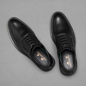 Season New Carved Shoes Men's British Business Dress Men's Shoes Increased Men's Casual Shoes