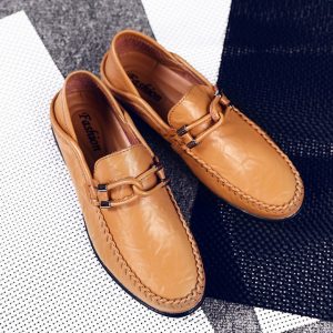 Season New Men's Business Casual Fashion Trend Single Shoes Set Foot People Peas Shoes Shoes Men's Shoes