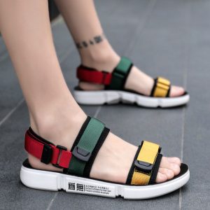 Season New Men's Sandals Soft Bottom Fashion Personality Casual Sports Day Beach Shoes Men's Shoes