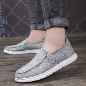 Season New Men's Shoes Old Beijing Cloth Shoes Lightweight Sports Casual Shoes Canvas Shoes One Foot Shoes