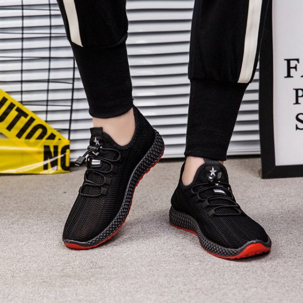 Season New Men's Sports Shoes Hot Models Fashion Casual Breathable Mesh Shoes Running Shoes Men's Shoes