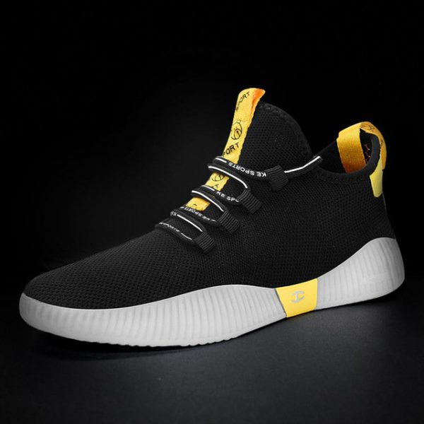 Shoes Men's Tide Shoes Season New Flying Woven Sets Of Feet Shoes Trend Of Breathable Mesh Sports Shoes Men