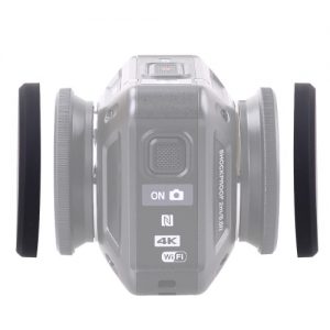 Silicone Protective Lens Cap and Underwater Diving Lens Cap for Nikon KeyMission 360 Camera