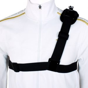 Single Shoulder Strap Mount Chest Harness Belt Adapter for GoPro Hero 1 2 3 3+ 4 Camera