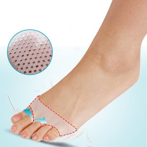 Sleeve Type High-heeled Shoes Insoles Silicone Breathable Feet Half Soles Pad Anti Pain Foot Care