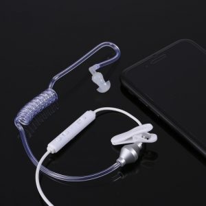 Smart Intelligent Multifunction Headphone Anti Radiation Single Ear Hook Earphone Stereo 3.5mm Plug for Samsung Apple HTC Sony Coolpad