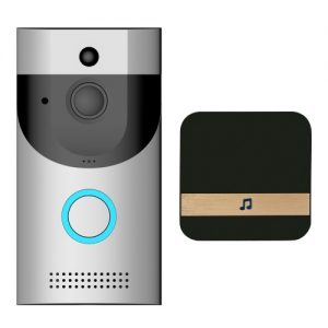 Smart Wireless WiFi Security Waterproof Video Door Phone Visual Recording DoorBell