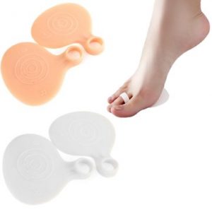 Soft Silicone Forefoot Pad Cushion Protect Metatarsal Shoe Insole Foot Care