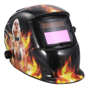 Solar Welding Helmet Auto-Darkening Welder Mask with Adjustable Welding Headgear Safe Welding Protective Equipment