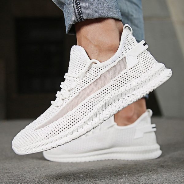 Source Supply Casual Coconut Shoes Small White Shoes Men's Shoes Flying Woven Women's Shoes Sports Shoes