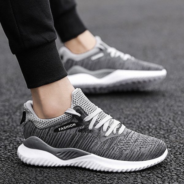 Southeast Asian Sports Shoes Men's Season Breathable Flying Woven Ultra-light Casual Shoes Fashion Running Shoes