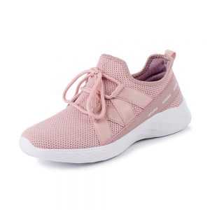 Sport Mesh Outdoor Casual Walking Women Flat Shoes