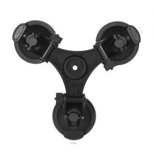 Sports Camera Triple Suction Cup Mount Sucker for GroPro Hero 5/4/3+/3 for Xiaomi Yi with Tripod Mount Adapter Action Camera Mount