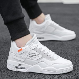 Sports Shoes Men's Shoes Aj4 Air Cushion Running Shoes Low To Help Casual Shoes Students Trend Shoes