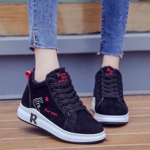 Sports Shoes Women's New Muffin With Thick-soled Women's Shoes Increased And Warm Student Shoes