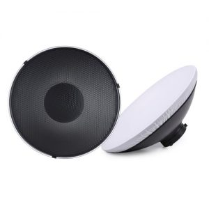 Studio Photography 41cm/16 Inch Speedlite Strobe Lighting Diffuser Beauty Dish Lampshade Bowens Mount with Reflector Honeycomb Soft Cloth