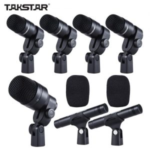 TAKSTAR DMS-D7 Professional Musical Instruments Drum Set Wired Microphone Mic Kit