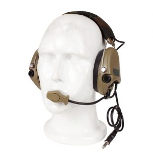 Tactical Headset Noise Reduction Canceling Headphone Over Ear Earphone for Military Airsoft Paintball Hunting