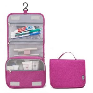 Travel Nylon Folding Wash Cosmetic Storage Bag Multifunctional Bag