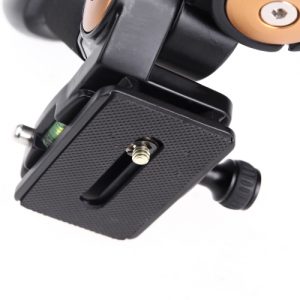 Two Handle Hydraulic Damping 3D Three-dimensional Head Q80/BK80 with Quick Release Plate for Tripod Monopod SLR Camera