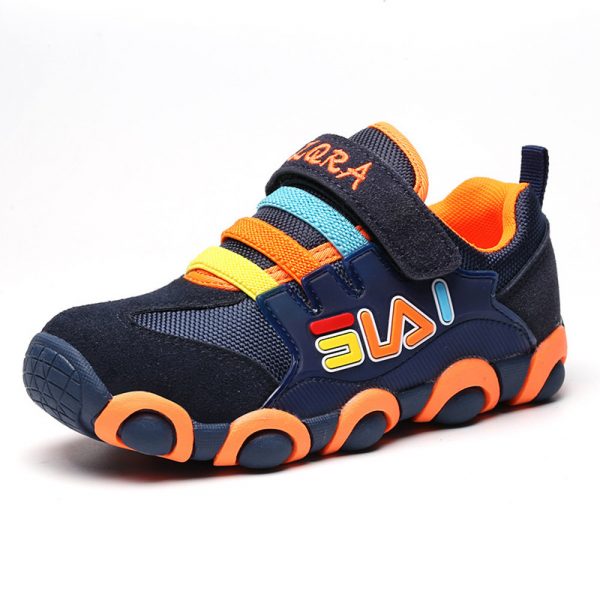 Unisex Color Match Breathable Sport Causal Shoes For Toddler And Kids