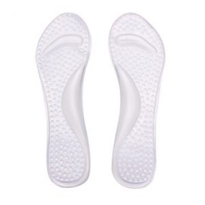 Unisex Transparent Gel Shoes Insoles Pads