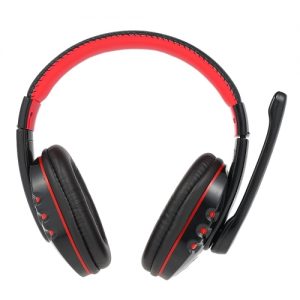 V8 High-Quality Professional Wireless BT 3.0 Gaming Headphone Earphones Headset Hands-free Adjustable Headband with Microphone for Smart Phones Desktop Notebook Tablet