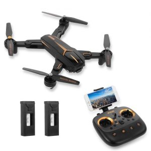 VISUO XS812 1080P 2.4G GPS 5G Wifi RC Drone with 2 Batteries