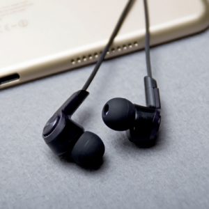 VORSON In-Ear Earphones 3.5mm Plug Volume Control Hands-free Call Wired Headset for Smartphones