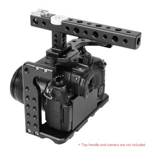 Video Camera Cage Stabilizer Aluminum Alloy for Panasonic GH5/GH4 DSLR to Mount Mic Monitor LED Light Film Making Accessories