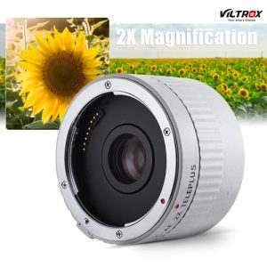 Viltrox C-AF 2X AF Auto Focus Teleconverter Lens Extender Magnification for Canon EF Mount Lens 7D 6D 7DII 80D 5D2 5D3 5DS 5DSR 1DMark I/II/III/IV 1DS Mark I/II/III 1DX DSLR Camera