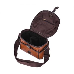 Vintage PU Leather DSLR Camera Bag Case Shoulder Bag for Sony A6500 A7R A9 A7 II A7R-M3 A6000 A6300 Nex-5N 5R 5T