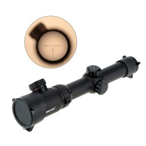 Visionking 1.25-5x26 Adjustable Riflescope Illuminated Red Blue Dot Three Pin Reticle Hunting Sight Scope