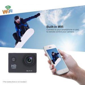 W9B 1080P 30FPS Max 12MP Wifi Waterproof 30M Shockproof 170