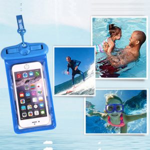 Waterproof 6inch ArmPhone Bag PolyVinyl Chloride+PVC Swimming Diving 30 Meters Depth Waterproof Bag