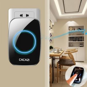 Waterproof Wireless Doorbell LED Indicator Door Chime