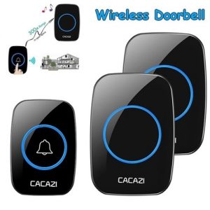 Waterproof Wireless Doorbell LED Indicator Door Chime