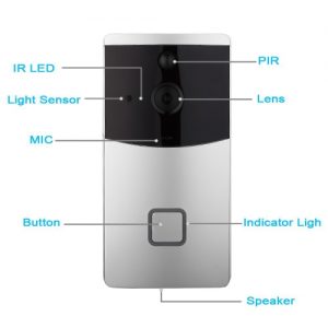 Waterproof Wireless WIFI Smart Home Video Doorbell