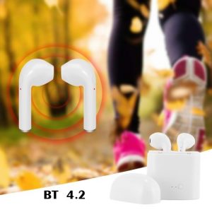 Wireless Earphone BT Earbud Anti-noise Stereo Headset with Portable Charging Box