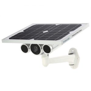 Wireless HD 1080P WiFi Solar & Battery Power Bullet IP Camera