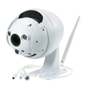 Wireless WIFI PTZ Medium Speed Dome IP Camera