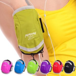 Women 6'' Outdoor Arm Bag Running Phone Bag Nylon Casual Waist Bag