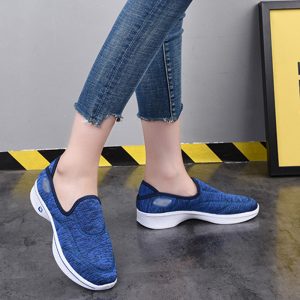 Women Casual Shoes Breathable Light Slip On Sneakers